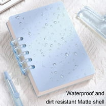 SHIMELE Cute A7 Memo Notepad Portable Loose Leaf Notebook Creative Flip Design Stylish Stationery 60 Sheets Colorful Covers Ideal for Note Taking