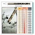 thumbnail image 6 of STROTON 5% Cobalt Drill Bits Set, for Stainless Steel and Hardened Steel, 1/16-3/8 Inch(21Pcs), 6 of 6