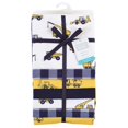 thumbnail image 2 of Hudson Baby Unisex Baby Cotton Flannel Receiving Blankets Bundle, Construction, One Size, 2 of 5
