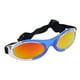 thumbnail image 4 of Gafas de sol para perros con protección UV, gafas para perros, protección contra el desgaste de los ojos con correa ajustable para perros pequeños, azul y rojo, 4 of 14