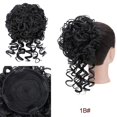 thumbnail image 2 of Messy Curly Hair Bun Scrunchies Extensions Synthetic Drawstring Ponytail Updo Hair Pieces for Women, 2 of 6