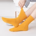 thumbnail image 2 of TZYDMN Womens Ruffle Ankle Socks Fashion Breathable Solid Color Turn-Cuff Cute Girls Socks 3 Pairs, 2 of 6
