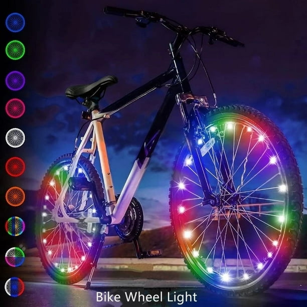 Led bike wheel lights on sale