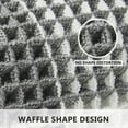 thumbnail image 5 of Tritard Waffle Style and Boho Soft Touch Non-Slip Bath Mat, Bohemian, Beige, Polyester, 18" x 30", 5 of 8