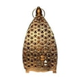thumbnail image 3 of Moroccan Candle Lantern Hanging Candle Light Retro Style for Lantern Metal Tabletop Home Decor Style A, 3 of 9