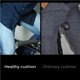 thumbnail image 2 of Advancent Sillines de bicicleta de asientos, cojín acolchado doble sin nariz, sillín de asiento ajustable, almohadilla multifunción para Ciclismo, 2 of 6