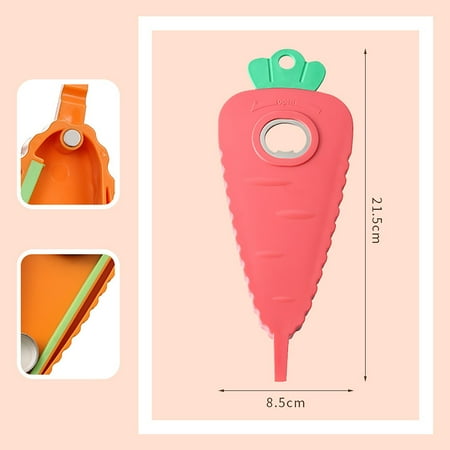 

NIUREDLTD Carrot Can Multifunctional Open Jar Open For Beverage Bottle Kitchen Hands Tool