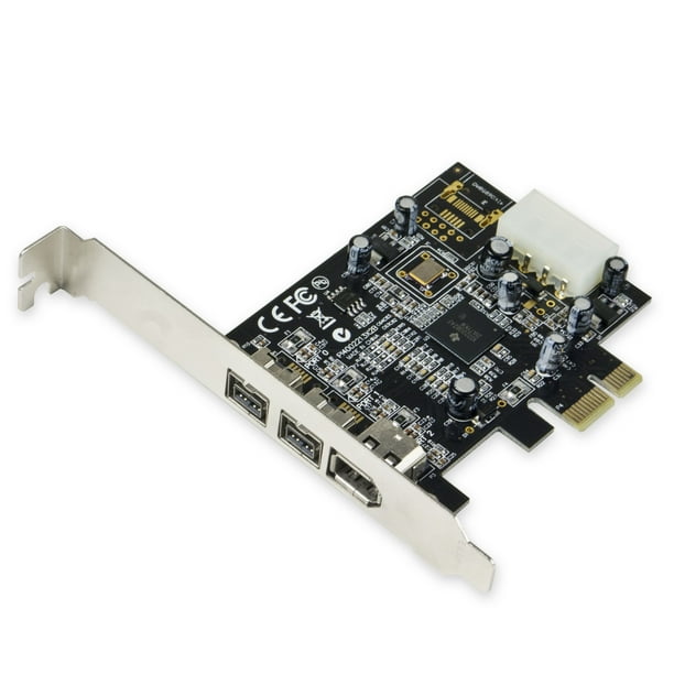 Syba 3 Port IEEE 1394 Firewire 1394B & 1394A PCIe 1.1 x1 Card TI XIO2213B Chipset Requires