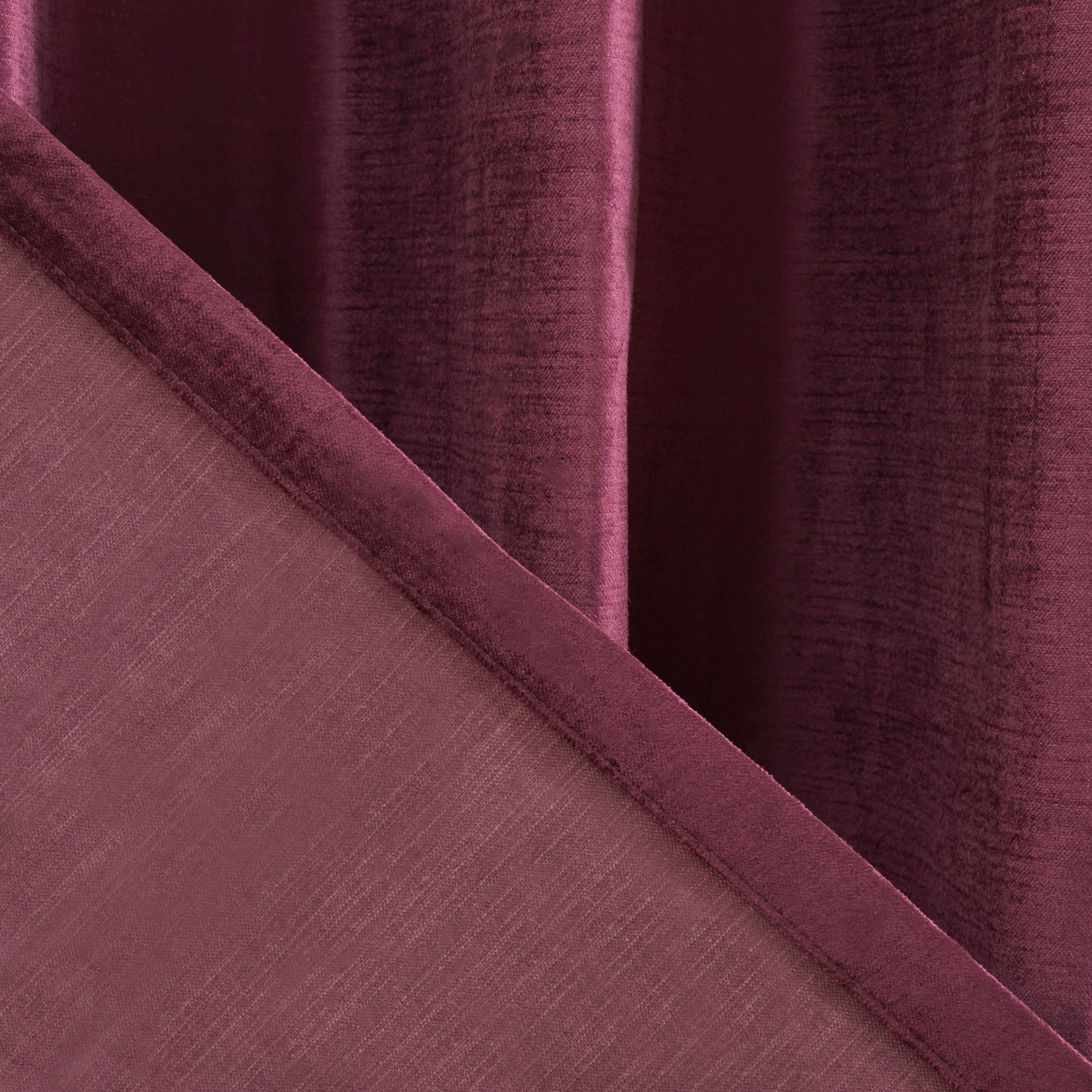 SAFAVIEH Creslia Contemporary Eggplant Solid Grommet Blackout Curtains, 52" x 96"