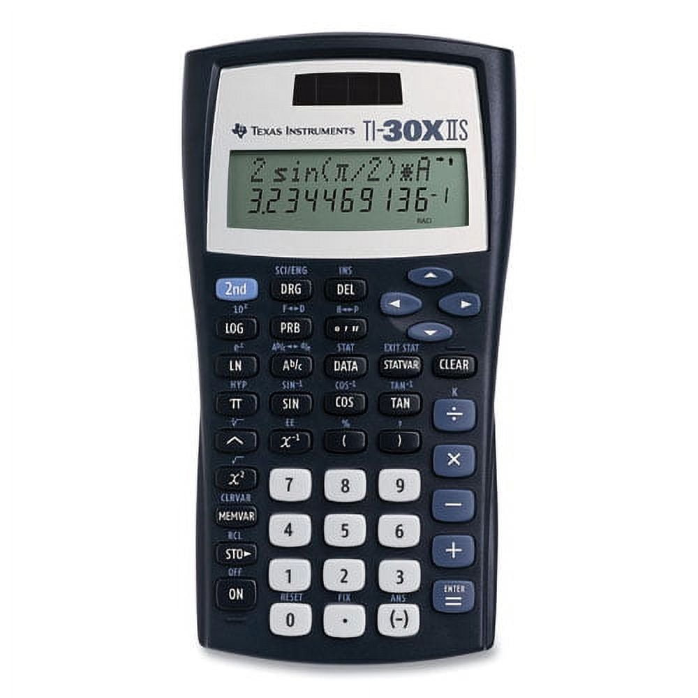 Texas Instruments TI-30XIIS Scientific Calculator 10-Digit LCD, Black