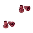 thumbnail image 2 of Vogacara Copa del eje trasero de 2 piezas, resistente al desgaste, nuevo estilo, apariencia exquisita, conveniente, reemplazo ajustable para Rojo 2piezas, 2 of 6