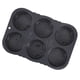 thumbnail image 3 of Molde de silicona para pan de hamburguesa, molde para pan antiadherente de 6 cavidades, 3 of 3