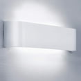 thumbnail image 2 of Lámpara de pared cuadrada LED, lámpara de dormitorio de estudio de sala de estar, lámpara de noche, lámpara de pared de pasillo de entrada (luz cálida 32), 2 of 5