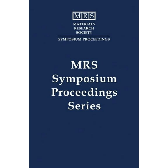Mrs Proceedings Active Polymers, (Hardcover)