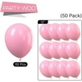 thumbnail image 5 of Cherry Pink Balloons 50 pcs 12 Inch Light Baby Pale Pink Latex Balloons for Baby Shower Gender Reveal Valentine's Day Engagement Wedding Princess Birthday Party Decorations Pink-Q09, 5 of 11