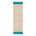 thumbnail image 3 of SAFAVIEH Cape Cod Kristen Distressed Area Rug, Blue/Natural, 6' x 6' Square, 3 of 6