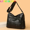 thumbnail image 5 of Bolsos y carteras casuales de mujer de alta calidad, bolsos cruzados de hombro de diseñador retro 2024, bolso femenino de cuero PU suave, 5 of 5