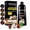 Wine Red, variant on MOKERU Professional Argan COCONUT Oil Hair Dye Color Shampoo 500 ML (Wine Red)
