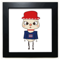 thumbnail image 1 of Thailand Country Bangkok Flag UU Black Square Frame Picture Wall Tabletop, 1 of 3
