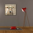 thumbnail image 6 of Epic Graffiti 'Floral Cow I' by Lori Deiter, Canvas Wall Art, 26"x26", 6 of 8
