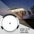 thumbnail image 4 of RV Interior LED Dome Light 12/24V Ceiling Light Fixture Trailer Camper Boat ~ E8Y9, 4 of 9