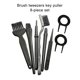 thumbnail image 2 of Eigraketly Kit de limpieza de teclado 6 en 1, accesorios universales simples para quitar el polvo, teclados de PC, herramientas de limpieza, juego Artesanía, 2 of 6