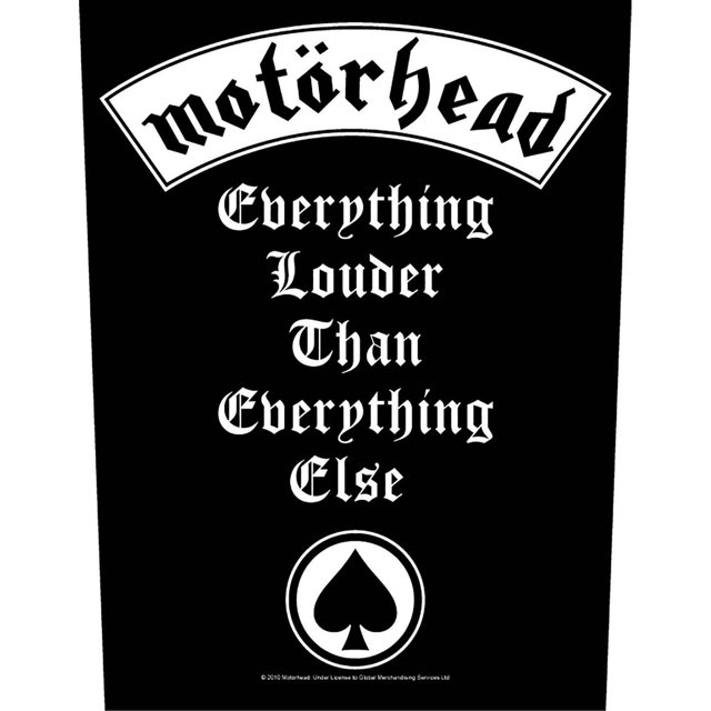 Motorhead Patch Plus Fort pour Tout Ce Qui Est