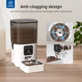 thumbnail image 3 of PAPIFEED Smart Automatic Cat Feeders: WiFi Pet Feeder with APP Control for Remote Feeding,Detachable for Easy Clean, Automatic Cat Food Dispenser wit, 3 of 9