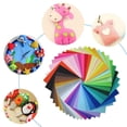 thumbnail image 1 of 40 Uds. De tela de poliéster no tejida, tela de fieltro para manualidades, costura, decoración para manualidades de muñecas, 1 of 3