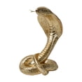 thumbnail image 2 of Estatua de serpiente, figura de animal, regalo de inauguración de la casa, artesanía artística, adorno de resina novedoso Estilo a, 2 of 9