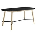 thumbnail image 2 of Infuse 71" Wood Grain Dining Table in Black Oak, 2 of 10