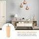 thumbnail image 5 of 4 patas de mesa de madera maciza para muebles, resistentes y cónicas., 5 of 6
