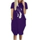 thumbnail image 1 of WILLBEST Vestidos Cortos Para Mujer Vestido Informal Con Estampado Floral Para Mujer, Cómodo Y Elegante Para Uso Diario De Verano, 1 of 3