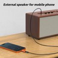 thumbnail image 5 of Small Type C to TRRS Auxiliary Port Adapters External Sound Card Replacement Alloy Texture Suitable for Laptop, 5 of 8