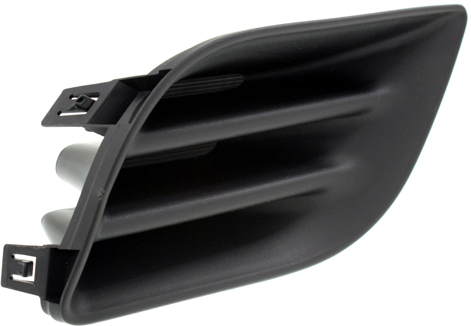 Fog Light Cover Compatible with 2012-2014 Nissan Versa Right Passenger Textured Black