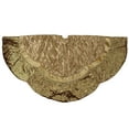 thumbnail image 2 of Northlight 72" Gold Quilted Christmas Tree Skirt with Iridescent Sequins, 2 of 3