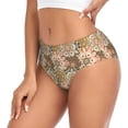 thumbnail image 2 of Fotbe Mandala Calzones Estampados para Mujer – Ropa Interior de Algodón, Cómoda, Suave y Elástica-3X-Large, 2 of 6