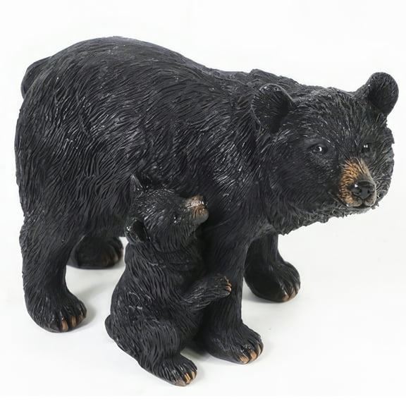 FC Design 6.25"W Bear with Cub Figurine Statue Sculpture Ornament Decoration Home/Room Decor and Unique Gift Ideas for Housewarming, Holidays and Birthdays