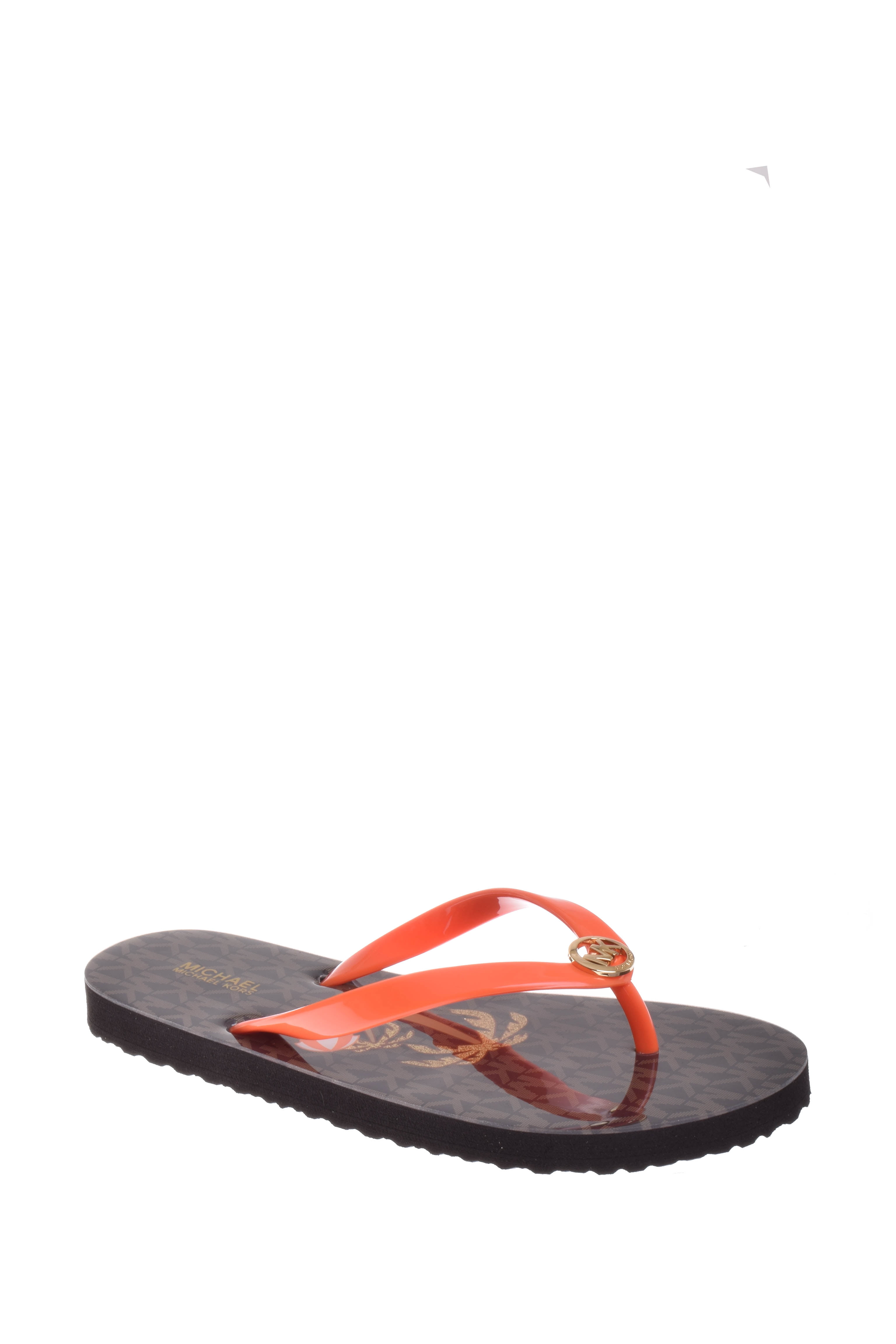 belk michael kors flip flops