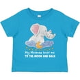 thumbnail image 3 of Inktastic My Meemaw Loves me to the Moon and Back Elephant Family Boys or Girls Toddler T-Shirt, 3 of 5