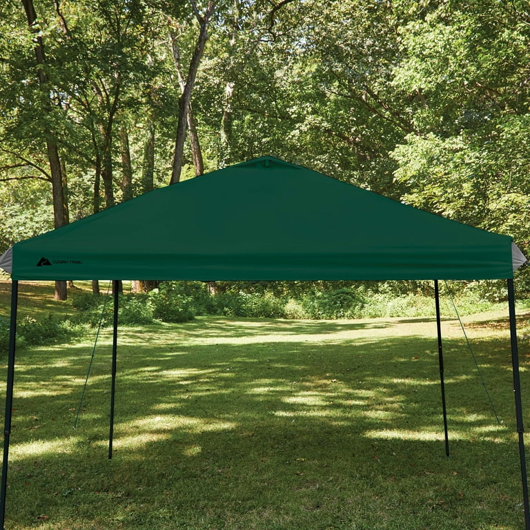 Ozark Trail 10' x 10' Straight Leg Canopy Top, Green