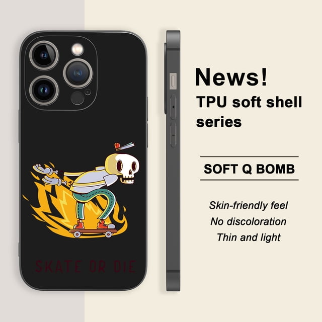 ¡Destaca entre la multitud con una exclusiva y colorida funda para iPhone de doble capa!