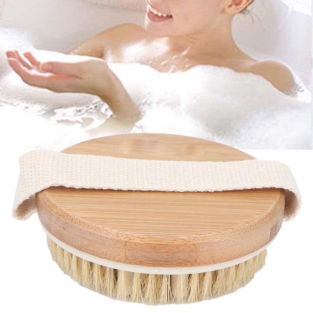 Cepillo para Matorrales Corporales, Exfolios de la Piel Muerta Cepillo para el Baña del Cuerpo, La Limpieza Profunda Estimula la Circulación Masajeeando la Piel Aliviar la Fatiga