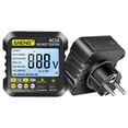 thumbnail image 3 of Maoww ANENG 50-60Hz Digital Power Socket Tester ABS Plastic Ground Zero Line Polarity Check Detector Battery Powered Testing Tool EU Plug 1Set, 3 of 6