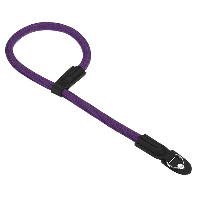 Unique Bargains Camera Wrist Strap, Round Braided Adjustable Hand Wristlet Strap Lanyards Rope Style1, Purple