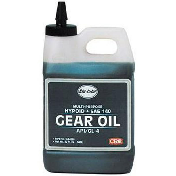 CRC SL24228 API/GL-4 Multi-Purpose Gear Oil 140 32 Fl Oz - Walmart.com ...