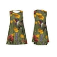 thumbnail image 7 of Haiem Humming Bird for Women’s Summer Dresses – Casual Sleeveless Tank Loose Sundress, Lightweight Beach Dress, 7 of 7