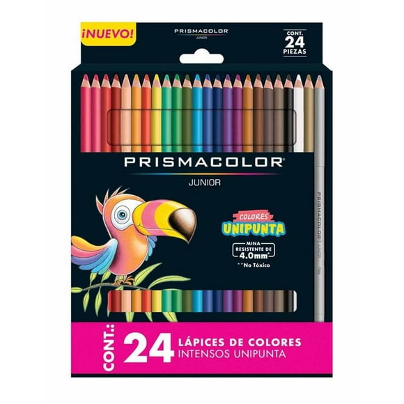 Colores Prismacolor Junior Unipunta Colores Intensos 24 pzas