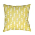 thumbnail image 1 of Surya Raining Seahorses Outdoor Pillow, 1 of 2
