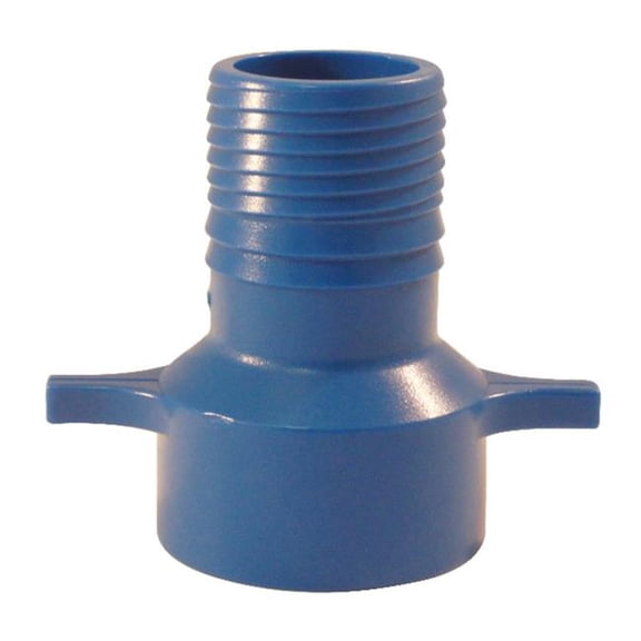Blue Twisters 4814729 1.25 in. Insert x 1.25 in. Dia. FPT Polypropylene Female Adapter, Blue
